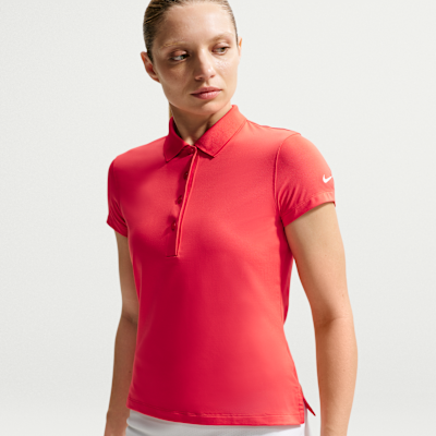 Nike Golf Club Women's Dri-FIT UV Short-Sleeve Golf Polo. Nike RO